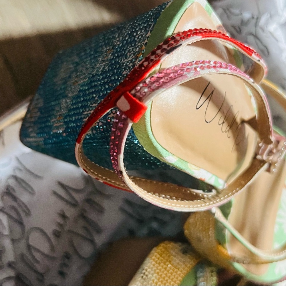 Wild Pair Multicolor Wedges - Picture 5 of 8
